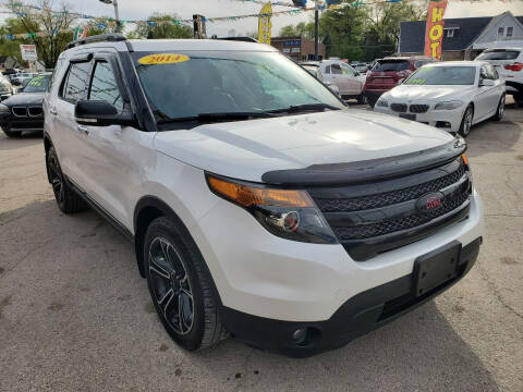 2014 Ford Explorer for sale at Zor Ros Motors Inc. in Melrose Park IL