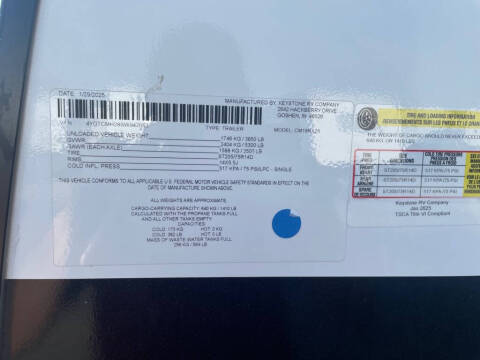 2025 Keystone RV COLEMAN LIGHT