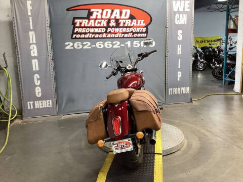 2017 Indian Scout ABS Burgundy Metal