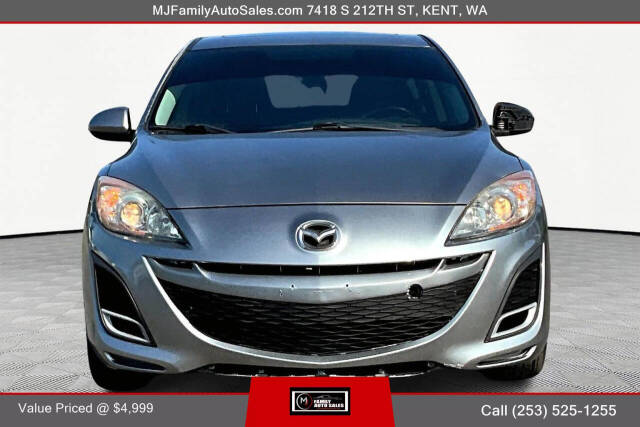 2011 Mazda Mazda3 for sale at MJ FAMILY AUTO SALES in Kent, WA