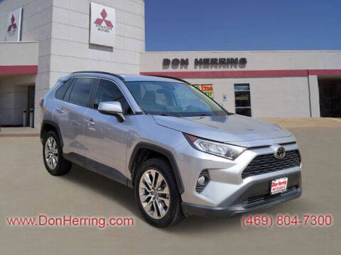 2021 Toyota RAV4 for sale at DON HERRING MITSUBISHI in Irving TX