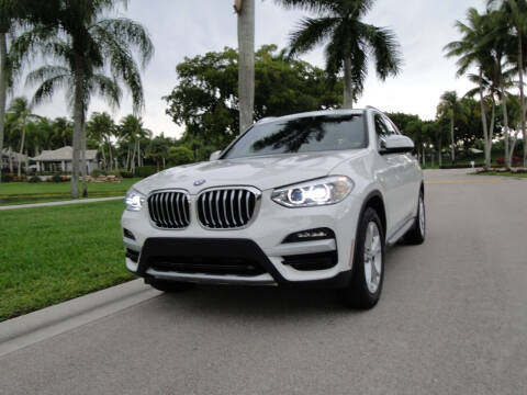 2020 BMW X3 for sale at RIDES OF THE PALM BEACHES INC in Boca Raton FL