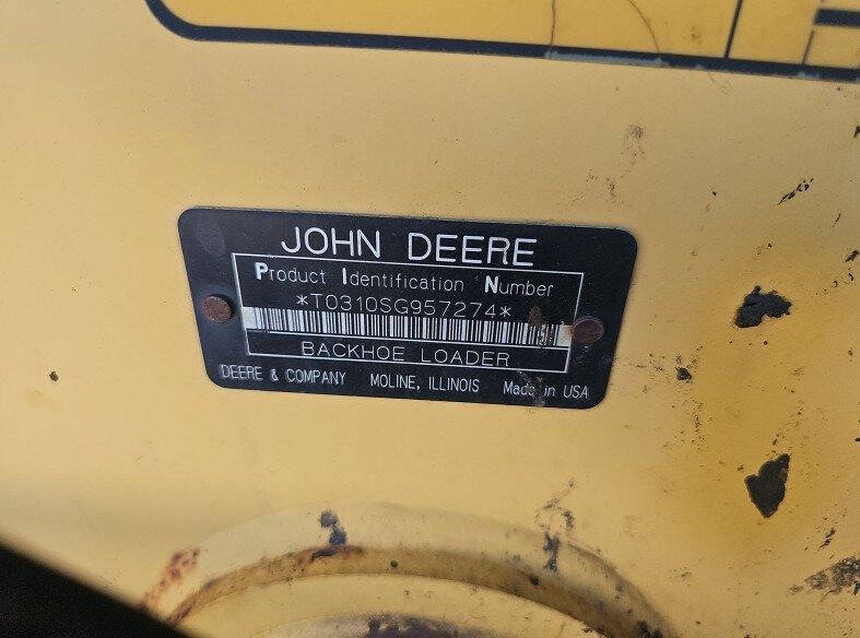 2006 John Deere 310SG