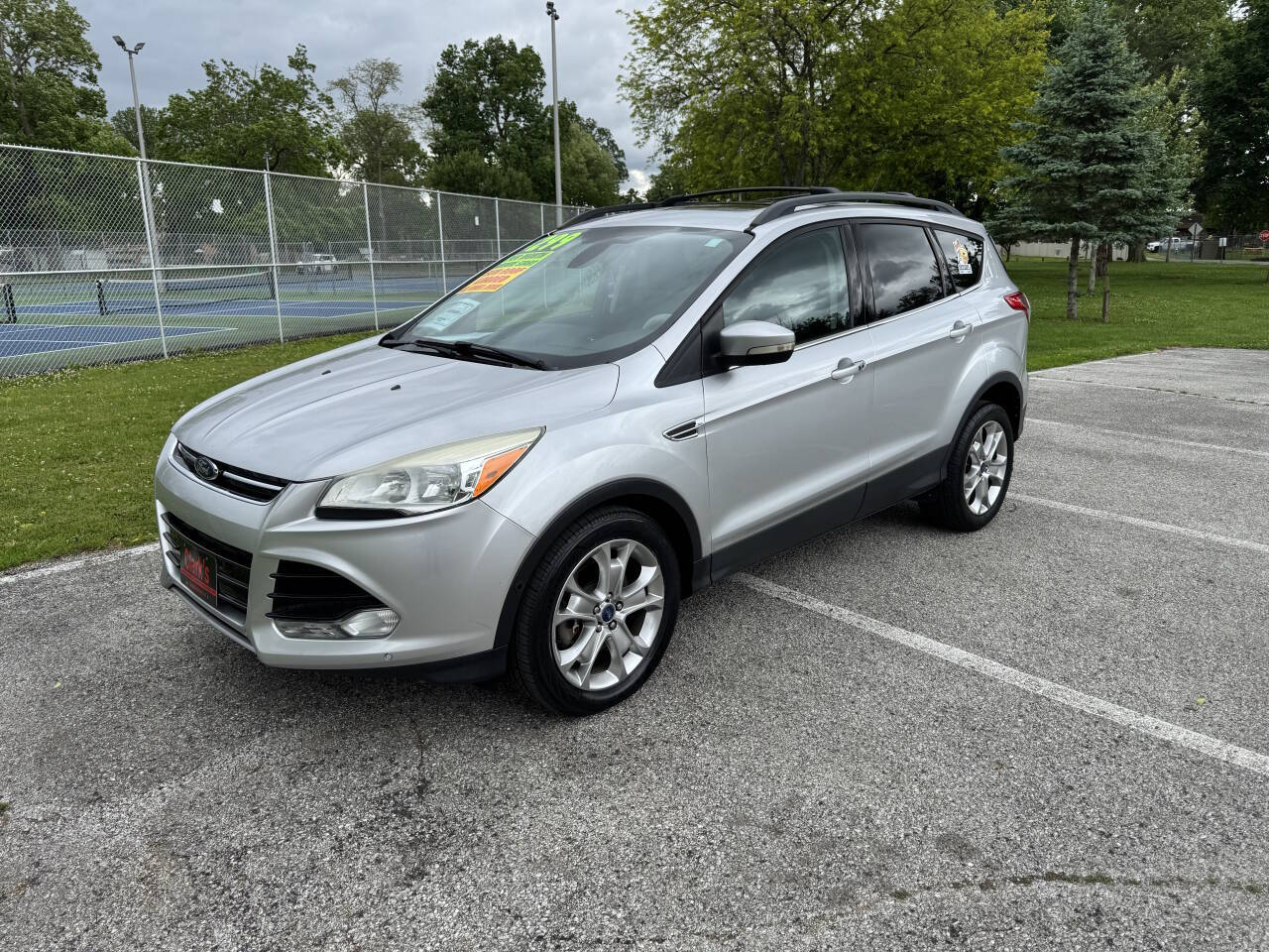 Silver 2013 Ford Escape SEL AWD SEL 4dr SUV 14