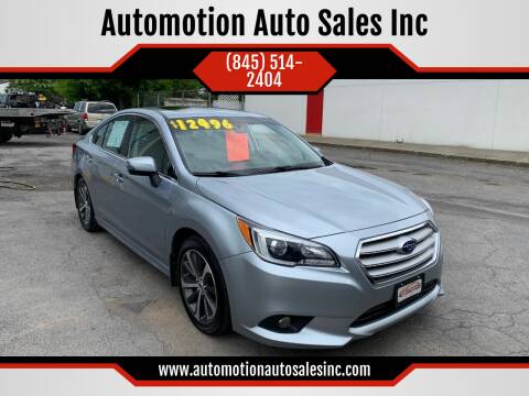 2015 Subaru Legacy for sale at Automotion Auto Sales Inc in Kingston NY