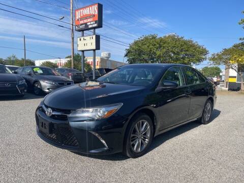 2015 Toyota Camry for sale at Autohaus of Greensboro in Greensboro NC