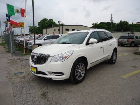 2015 Buick Enclave for sale at Campos Trucks & SUVs, Inc. in Houston TX