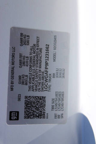 2023 Chevrolet Express 2500