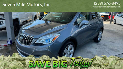 2015 Buick Encore for sale at Seven Mile Motors, Inc. in Naples FL