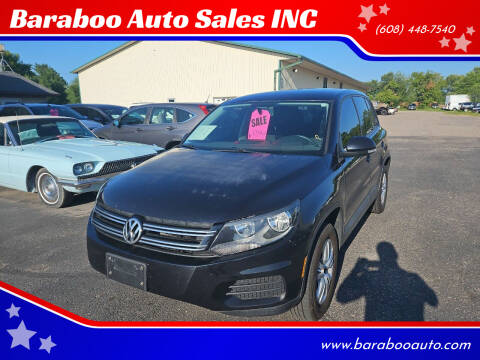 2012 Volkswagen Tiguan for sale at Baraboo Auto Sales INC in Baraboo WI