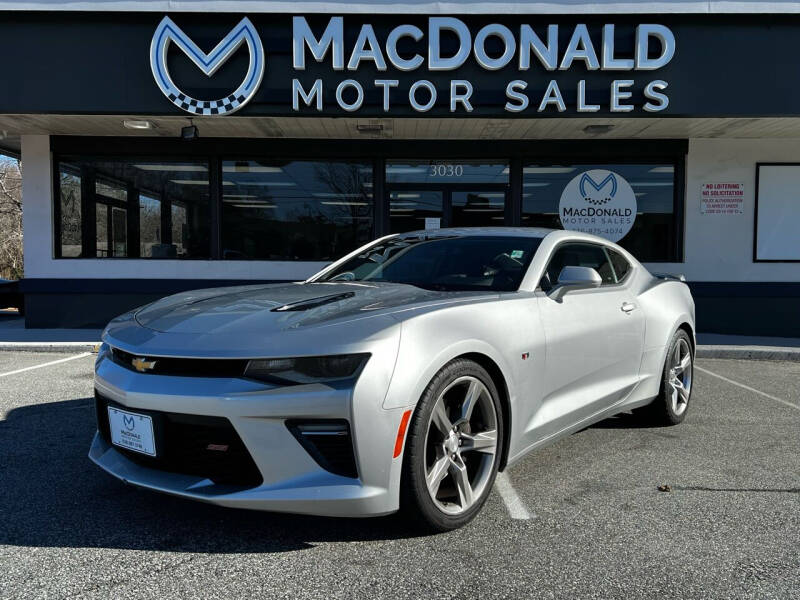 2017 Chevrolet Camaro for sale at MacDonald Motor Sales in High Point NC