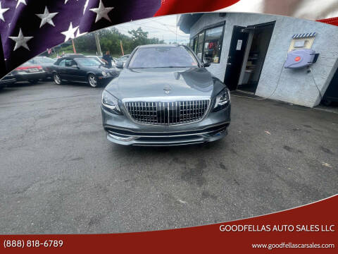 2018 Mercedes-Benz S-Class for sale at Goodfellas Auto Sales LLC in Clifton NJ