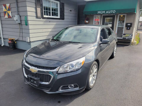 2014 Chevrolet Malibu for sale at MGM Auto Sales in Cortland NY