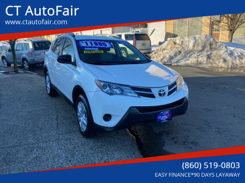 2014 Toyota RAV4 for sale at CT AutoFair in West Hartford CT