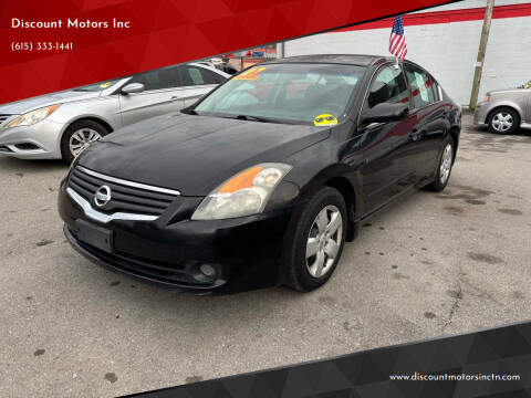 2007 Nissan Altima for sale at Discount Motors Inc in Nashville TN