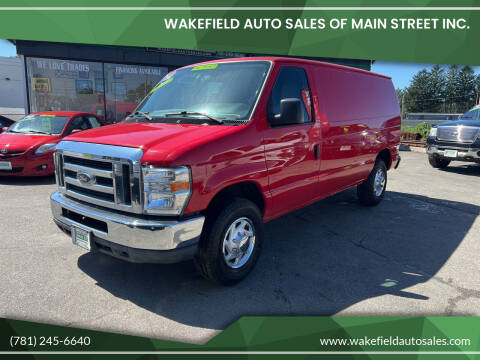 2011 Ford E-Series for sale at Wakefield Auto Sales of Main Street Inc. in Wakefield MA