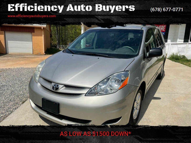 2010 Toyota Sienna for sale at Efficiency Auto Buyers in Milton GA