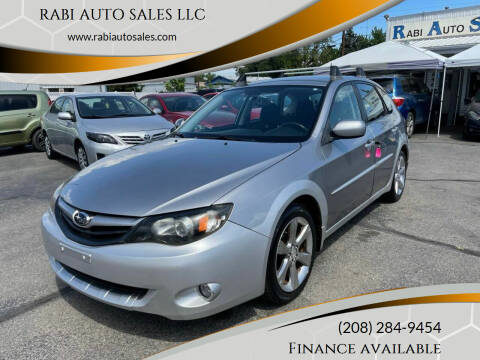 2011 Subaru Impreza for sale at RABI AUTO SALES LLC in Garden City ID