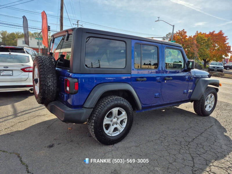 2020 Jeep Wrangler Unlimited Sport S