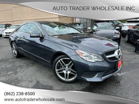 2014 Mercedes-Benz E-Class for sale at Auto Trader Wholesale Inc in Saddle Brook NJ