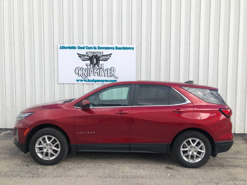 Used 2023 Chevrolet Equinox LT with VIN 3GNAXUEG8PL135616 for sale in Beardstown, IL