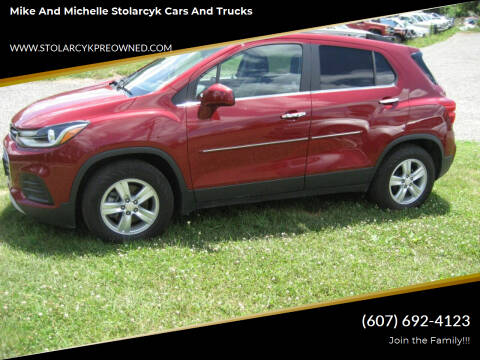 2018 Chevrolet Trax for sale at Mike and Michelle Stolarcyk Cars and Trucks in Whitney Point NY