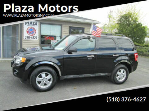 2012 Ford Escape for sale at Plaza Motors in Rensselaer NY