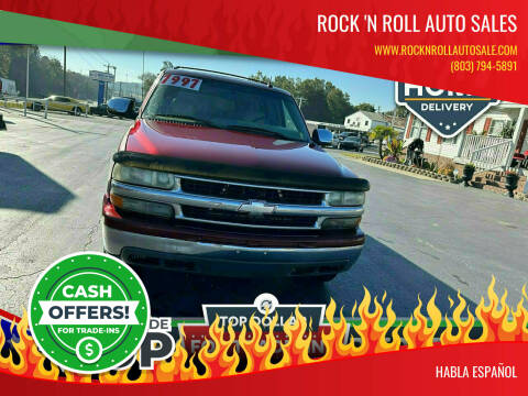 2002 Chevrolet Suburban for sale at Rock 'N Roll Auto Sales in West Columbia SC