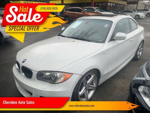 2011 BMW 1 Series for sale at Cherokee Auto Sales in Acworth GA