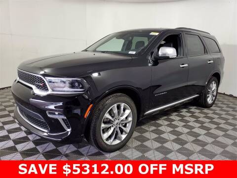 2021 Dodge Durango for sale at PHIL SMITH AUTOMOTIVE GROUP - Joey Accardi Chrysler Dodge Jeep Ram in Pompano Beach FL