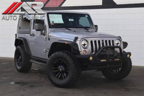 2014 Jeep Wrangler for sale at Auto Republic Fullerton in Fullerton CA