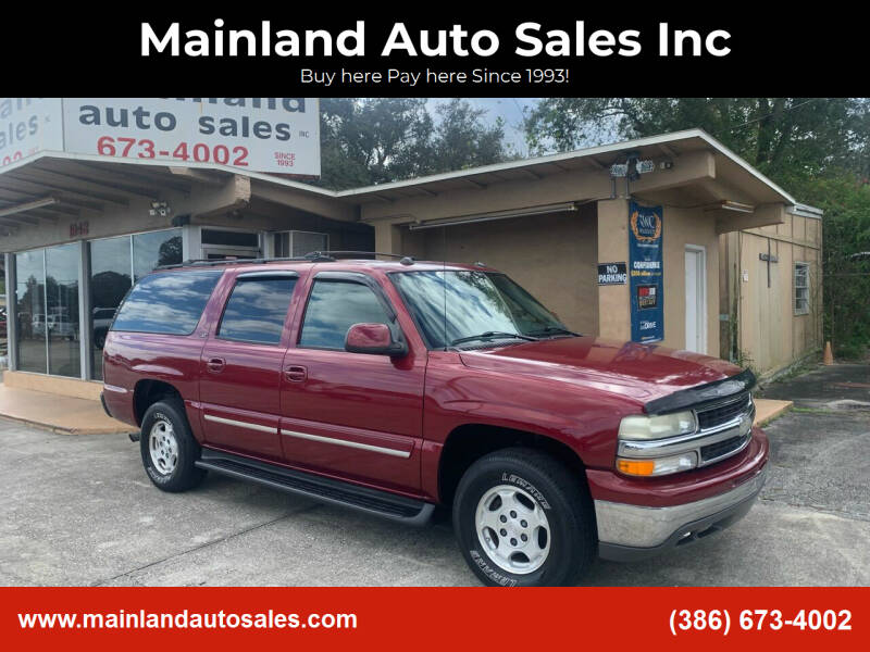2004 Chevrolet Suburban for sale at Mainland Auto Sales Inc in Daytona Beach FL