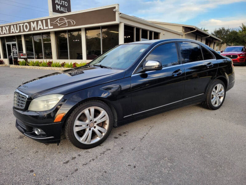 2009 Mercedes-Benz C-Class for sale at DELRAY AUTO MALL in Delray Beach FL