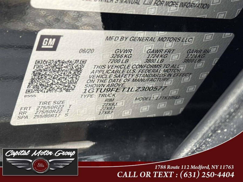 2020 GMC Sierra 1500