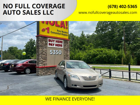 2008 Toyota Camry for sale at NO FULL COVERAGE AUTO SALES LLC in Austell GA