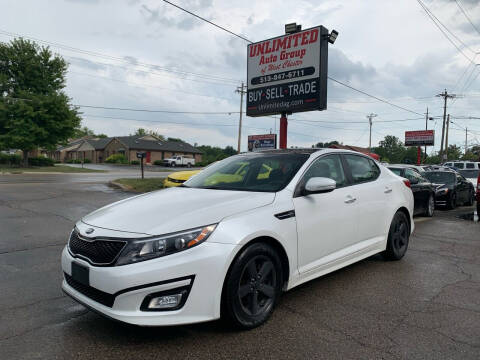 2015 Kia Optima for sale at Unlimited Auto Group in West Chester OH