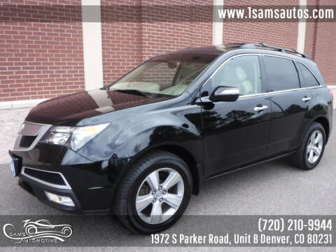 2012 Acura MDX for sale at SAM'S AUTOMOTIVE in Denver CO