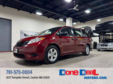 2017 Toyota Sienna for sale at DONE DEAL MOTORS in Canton MA