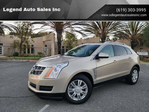 2011 Cadillac SRX for sale at Legend Auto Sales Inc in Lemon Grove CA