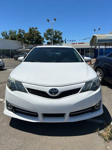 2012 Toyota Camry for sale at Best Deal Auto Sales in Stockton CA