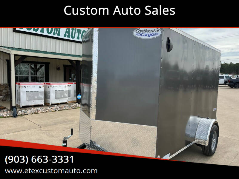 2023 Continental Cargo 6x10 Enclosed Trailer for sale at Custom Auto Sales - TRAILERS in Longview TX