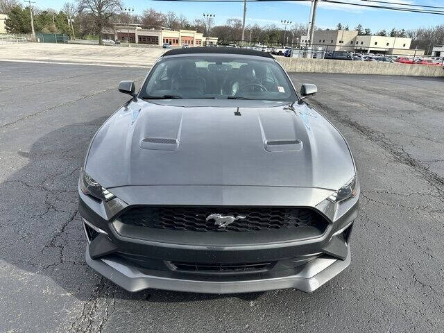 Used 2020 Ford Mustang EcoBoost Premium with VIN 1FATP8UH1L5139655 for sale in Marion, OH