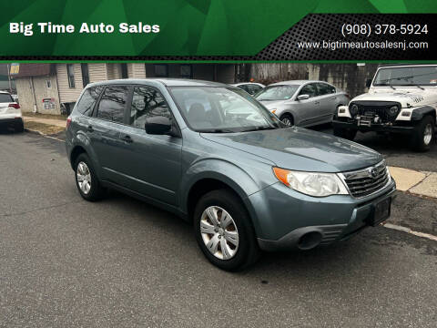 2010 Subaru Forester for sale at Big Time Auto Sales in Vauxhall NJ