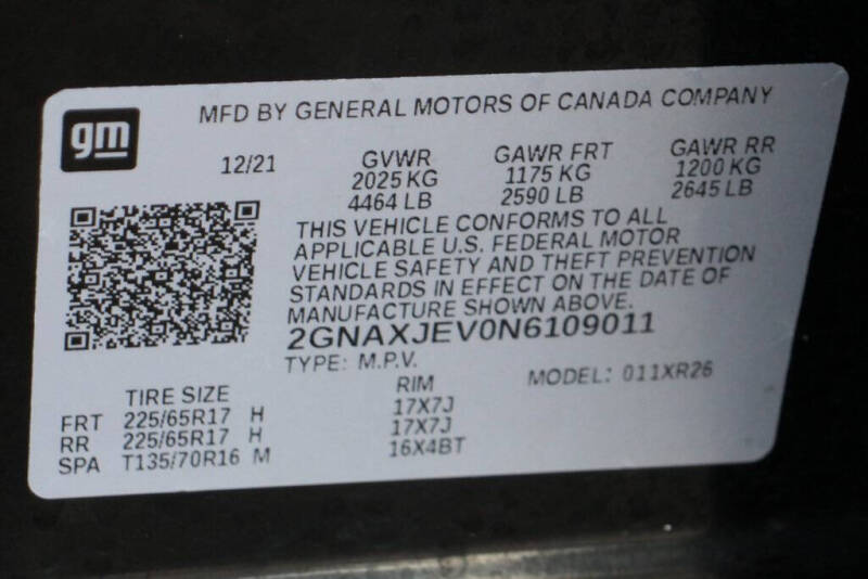 2022 Chevrolet Equinox LT