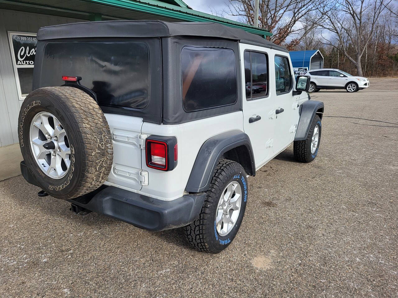 2018 Jeep Wrangler Unlimited for sale at Clarks Auto Sales Inc in Lakeview, MI