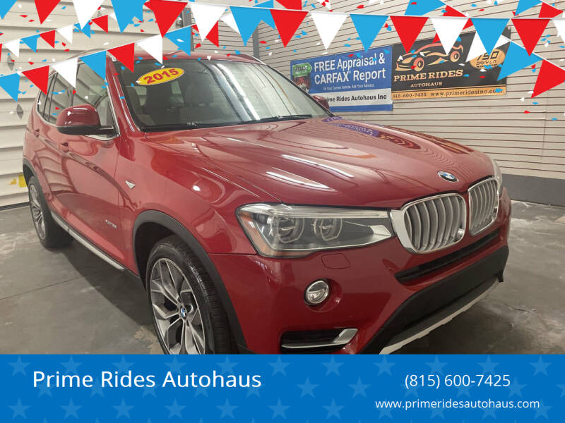 2015 BMW X3 for sale at Prime Rides Autohaus in Wilmington IL