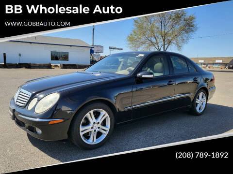 2004 Mercedes-Benz E-Class for sale at BB Wholesale Auto in Fruitland ID