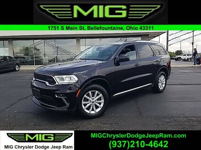 2021 Dodge Durango for sale at MIG Chrysler Dodge Jeep Ram in Bellefontaine OH