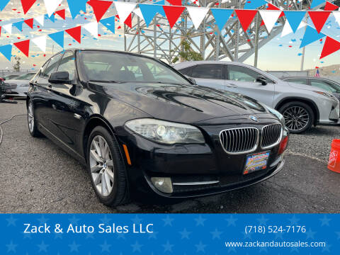 2011 BMW 5 Series for sale at Zack & Auto Sales LLC in Staten Island NY