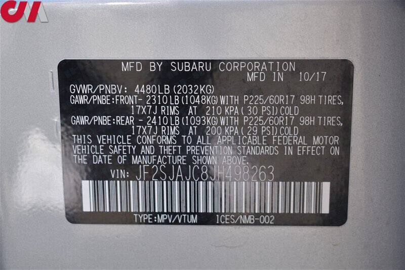 2018 Subaru Forester 2.5i Limited